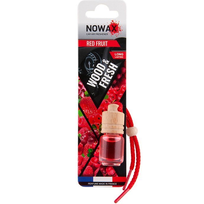Ароматизатор повітря Nowax Wood&amp;Fresh – Red Fruits 4мол. (NX07710)фото