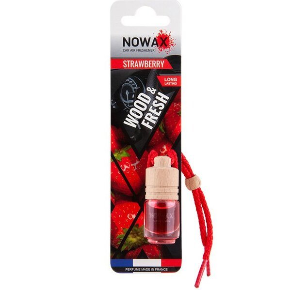 Акція на Ароматизатор воздуха Nowax Wood&Fresh - Strawberry 4мл. (NX07712) від MOYO