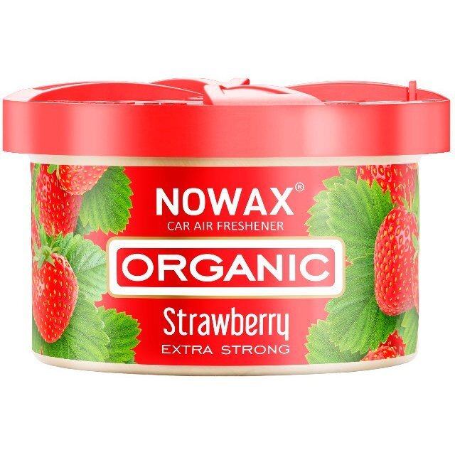 Ароматизатор повітря Nowax Organic – Strawberry (NX00115)фото