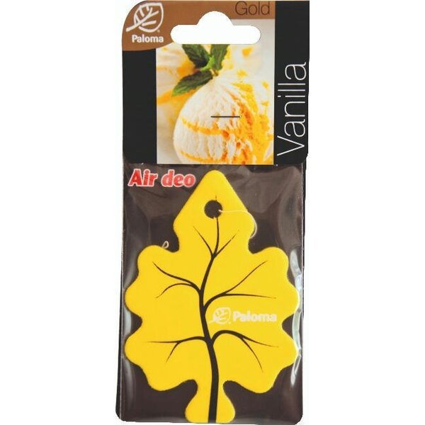 

Ароматизатор воздуха Paloma Gold Vanilia (9530) (5997270799530)