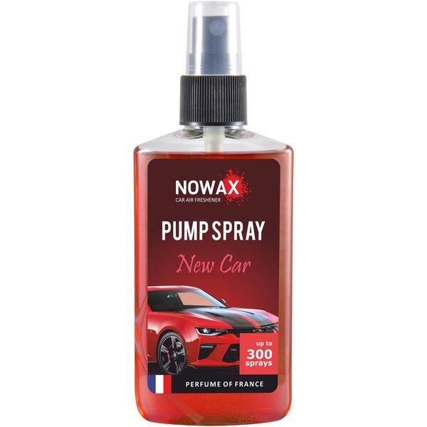 Акція на Ароматизатор воздуха Nowax Pump Spray - New Car 75мл. (NX07510) від MOYO