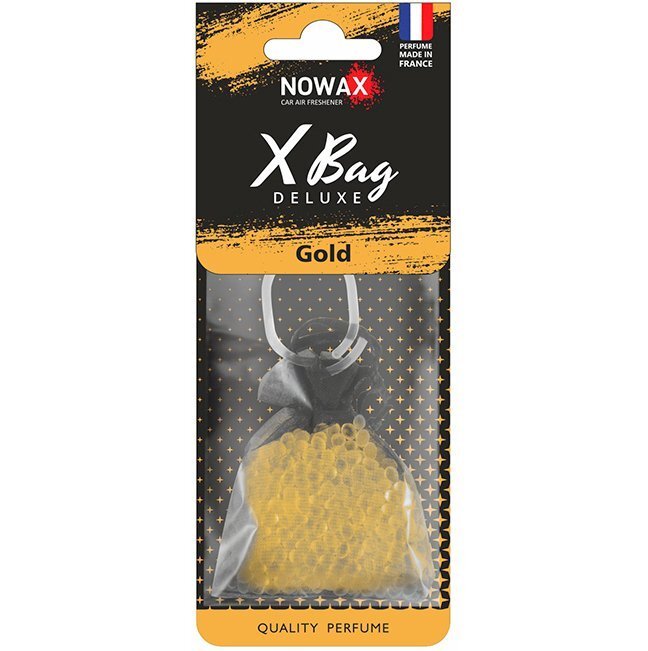 Ароматизатор воздуха Nowax Полимерный X Bag Deluxe - Gold (NX07583) фото 