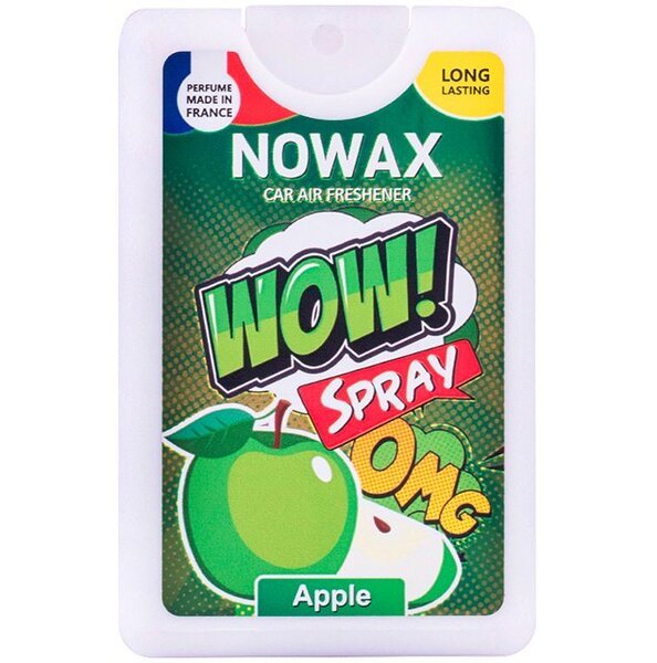 Акція на Ароматизатор воздуха Nowax с распылителем Wow Spray 18мл. - Apple (NX00136) від MOYO