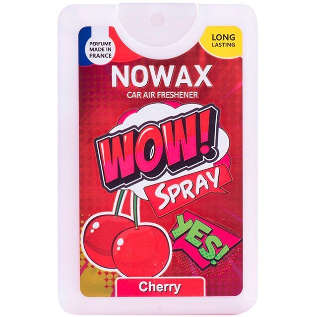 Ароматизатор повітря Nowax із розпилювачем Wow Spray 18мол. – Cherry (NX00138)фото1