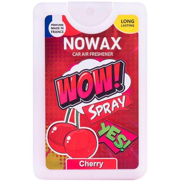 Акція на Ароматизатор воздуха Nowax с распылителем Wow Spray 18мл. - Cherry (NX00138) від MOYO