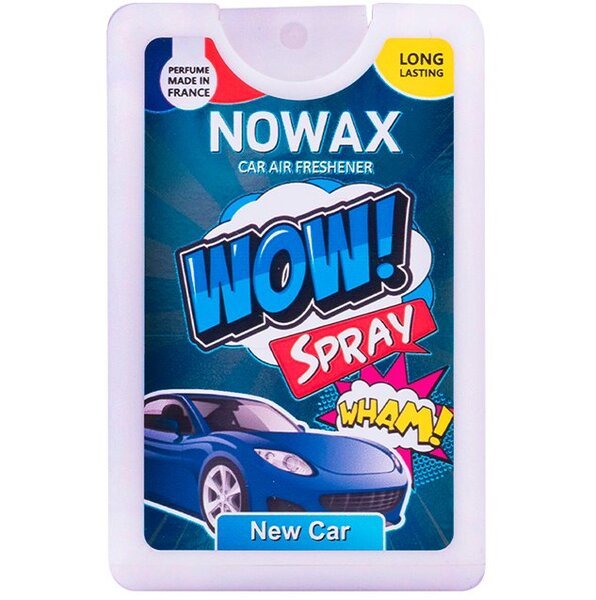 Акція на Ароматизатор воздуха Nowax с распылителем Wow Spray 18мл. - New Car (NX00141) від MOYO