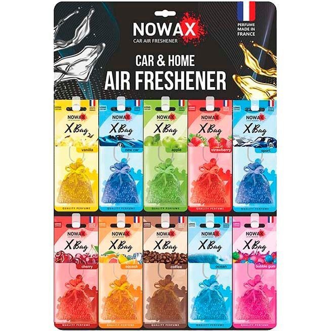 Набір ароматизаторів повітря Nowax X Bag 30 шт (NX07562)фото