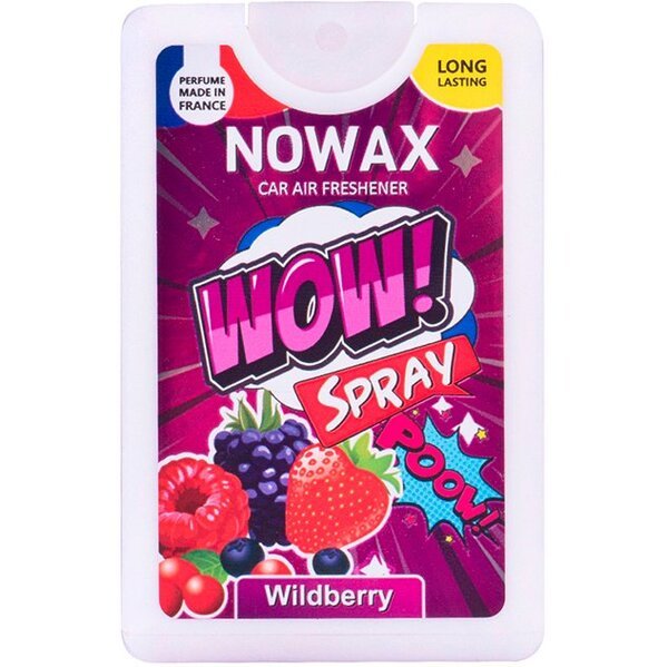 Ароматизатор воздуха Nowax с распылителем Wow Spray 18мл. - Wildberry (NX00145)