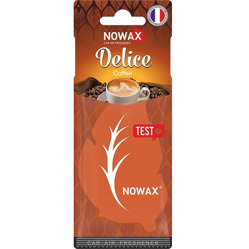Ароматизатор повітря Nowax Delice – Coffee (NX00080)фото