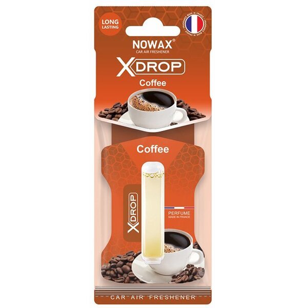 Акція на Ароматизатор воздуха Nowax Целлюлозный с капсулой X Drop - Coffee (NX00054) від MOYO