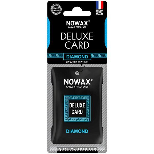 Акція на Ароматизатор воздуха Nowax Целлюлозный Deluxe Card 6г. - Diamond (NX07729) від MOYO