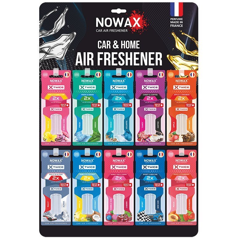 Набір ароматизаторів повітря Nowax Mix X Twice 30 шт (NX00158)фото1
