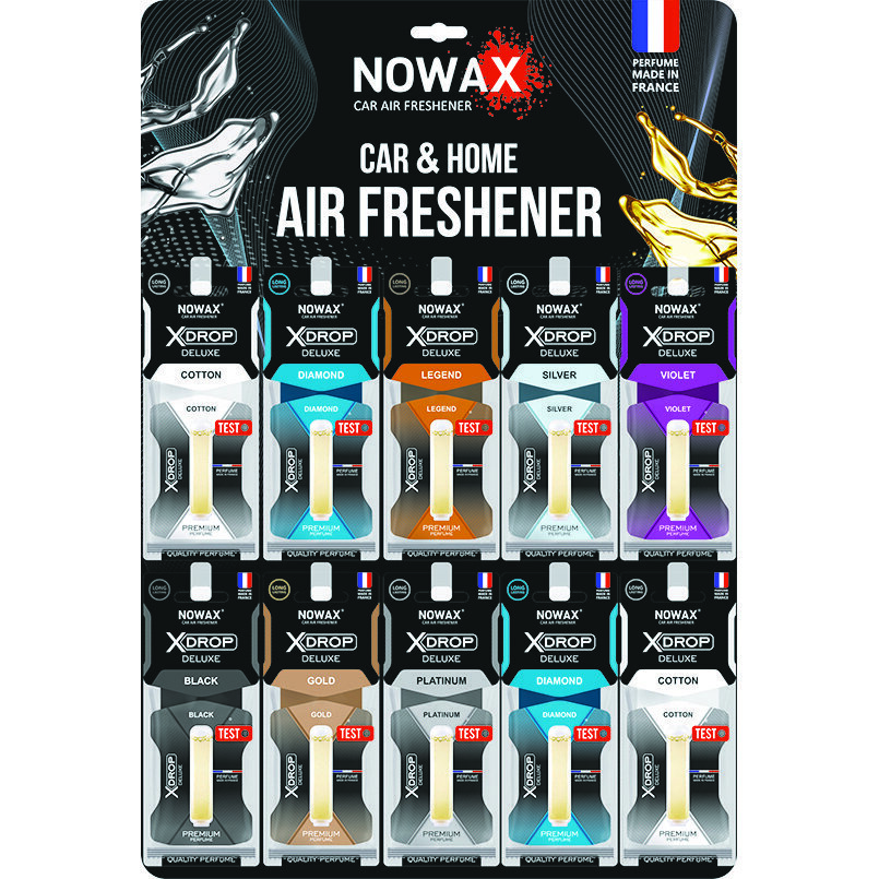Набір ароматизаторів повітря Nowax №1 X Drop Deluxe 30 шт (NX00071)фото