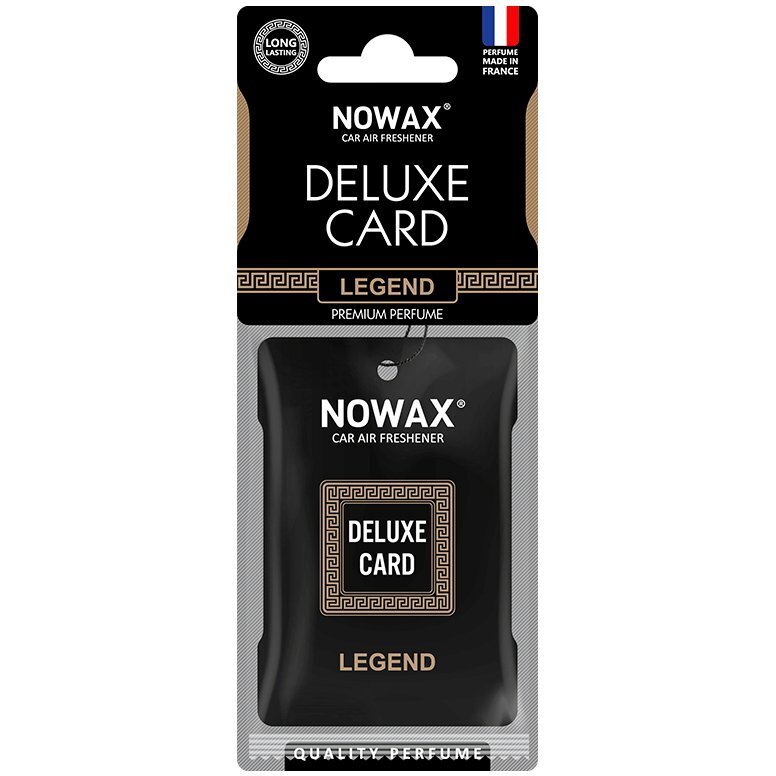 Ароматизатор повітря Nowax Целюлозний Deluxe Card 6г. – Legend (NX07730)фото