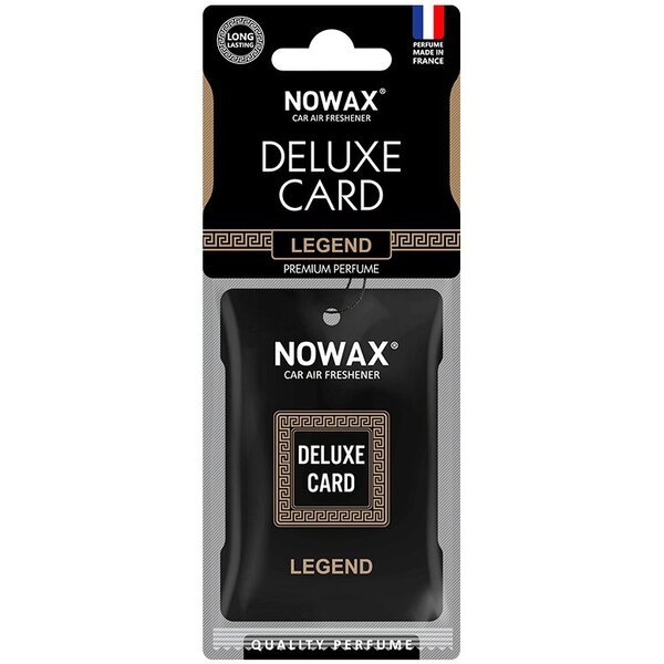 Акція на Ароматизатор воздуха Nowax Целлюлозный Deluxe Card 6г. - Legend (NX07730) від MOYO