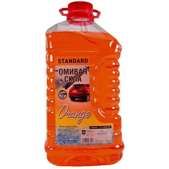 Омыватель Дорожня Карта зимний -20°С Standard Orange Оранж., 4л (48021031063) (48021031063 зима) фото 