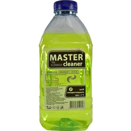

Омыватель Master Cleaner для стекла летний Цитрус 1л (4802607240)