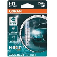 Лампа Osram галогенова 12V H1 55W P14.5S Cool Blue Intense Next Gen +100% Up To 5000K (OS_64150_CBN-01B)