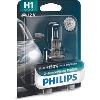 Лампа Philips галогенова 12V H1 55W P14.5S X-Treme Vision Pro150 (PS_12258_XVP_B1)
