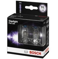 Лампа Bosch галогенова 12V H1 P14.5S Gigalight Plus 120 (2шт) (BO_1987301105)