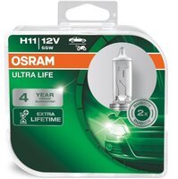 Лампа Osram галогенова 12V H11 55W Pgj19-2 Ultra Life (OS_64211_ULT-01B)
