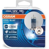 Лампа Osram галогенова 12V H4 100/90W P43 Cool Blue Boost, Duobox (2шт) (OS_62193_CBB-HCB)