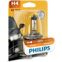 Лампа Philips галогеновая 12V H4 60/55W P43T-38 Vision +30% (PS_12342_PR_B1)