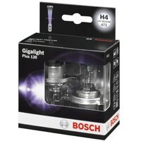 Лампа Bosch галогенова 12V H4 P43T Gigalight Plus 120 (2шт) (BO_1987301106)