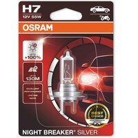Лампа Osram галогеновая 12V H7 55W Px26d Night Breaker Silver +100% (OS_64210_NBS-01B)