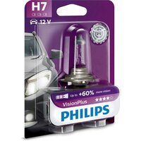 Лампа Philips галогенова 12V H7 55W Px26D Visionplus +60% (PS_12972_VP_B1)