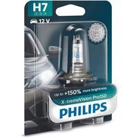 Лампа Philips галогеновая 12V H7 55W Px26D X-Treme Vision Pro150 (PS_12972_XVP_B1)