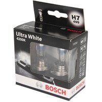 Лампа Bosch галогеновая 12V H7 Px26D Ultra White 4200K (2шт) (BO_1987301182)