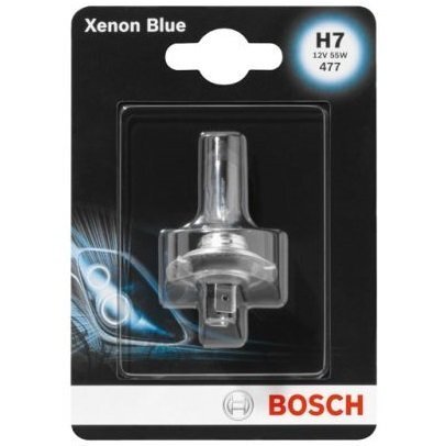 Лампа Bosch галогеновая 12V H7 Px26D Xenon Blue (BO_1987301013) фото 