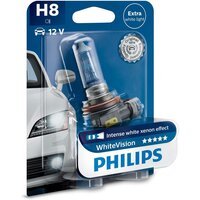Лампа Philips галогеновая 12V H8 35W Pgj19-1 Whitevision 3500K (PS_12360_WHV_B1)