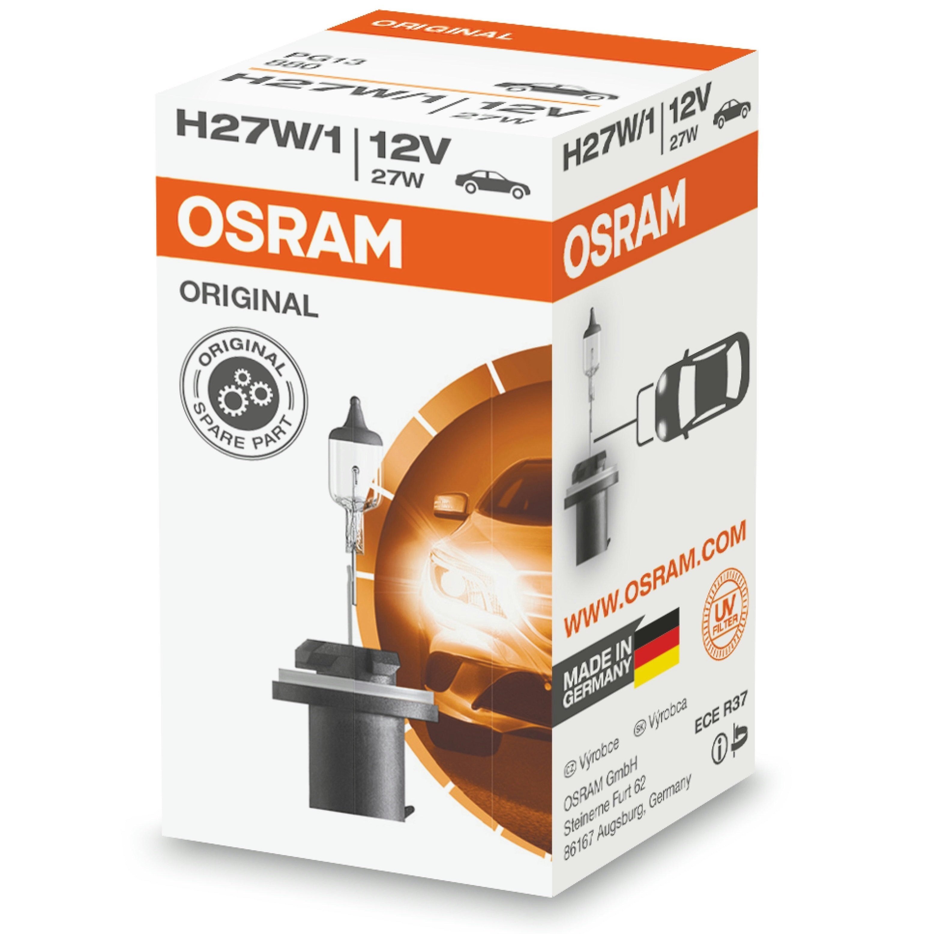 Лампа Osram накаливания 12V н27W/1 27W Pg13 Original Line (OS_880) фото 1