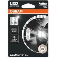 Лампа Osram светодиодная 12V C5W Led 1W 6000K 31Mm Sv8.5-8 Ledriving Sl (OS_6438_DWP-01B)