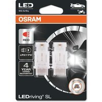Лампа Osram светодиодная 12V P27/7W Led 1.7W Red W2.5x16Q Ledriving Sl Красный (2шт) (OS_3157_DRP-02B)