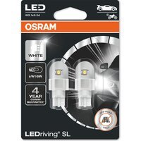 Лампа Osram светодиодная 12V W16W Led 2W 6000K W2.1x9.5D Ledriving Sl (2шт) (OS_921_DWP-02B)