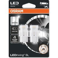 Лампа Osram светодиодная 12V W21W Led 1.4W 6000K W3x16D Ledriving Sl (2шт) (OS_7505_DWP-02B)