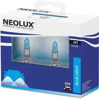 Лампа Neolux галогеновая 12V H1 55W P14.5S Blue Light Duobox (2шт) (NE_N448_B-HCB)