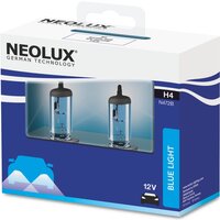 Лампа Neolux галогенова 12V H4 60/55W P43T Blue Light Duobox (2шт) (NE_N472_B-SCB)
