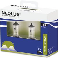 Лампа Neolux галогенова 12V H4 60/55W P43T Extra Lifetime Duobox (2шт) (NE_N472_LL-SCB)