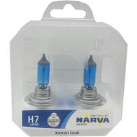 Лампа Narva галогеновая 12V H7 85W Px26D Range Power White (+2шт W5W) (NV_98016.2BOX)