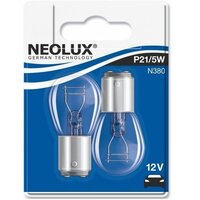Лампа Neolux накаливания 12V P21/5W 21/5W Bay15D Standard (2шт) (NE_N380-02B)