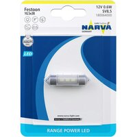 Лампа Narva світлодіодна 12V 0.6W Sv8.5 Festoon Led, Range Power Led 6000K (NV_18006.1B)