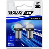 Лампа Neolux світлодіодна 12V R10W Led 1.2W Ba15S (2шт) (NE_NR1060_CW-02B)