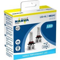 Лампа Narva світлодіодна 12V/24V 24W Hb3/4 Led New Range Performance Narva 6500K (2шт) (NV_18038_RPNVA_X2)