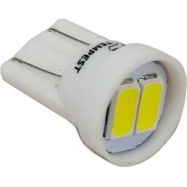 

Лампа Tempest LED б/ц габарит, T10 2SMD W5W 12V White (4905973789)
