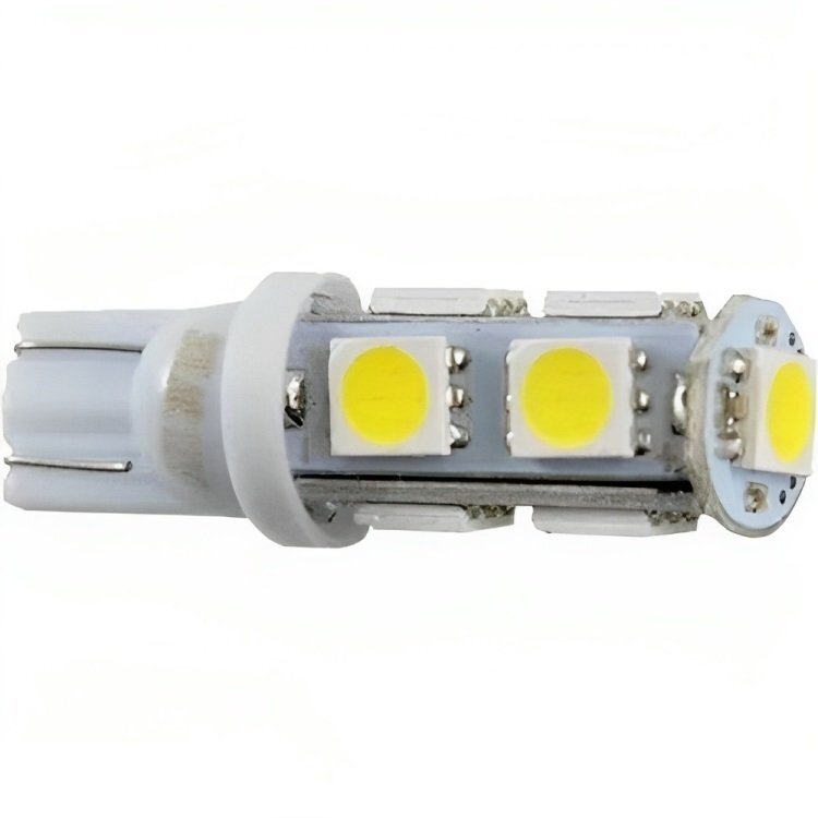 Лампа Tempest LED б/ц габарит, T10 9SMD W5W 12V White 2шт (49051134072) фото 1