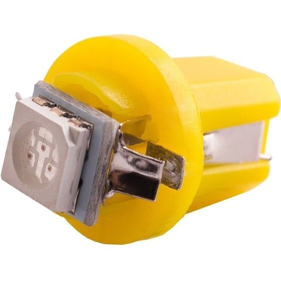 

Лампа Tempest LED приборная панель T5B8, 5d-02 (1SMD) W1.2W B8.5d 12V Желтая (4905973816)